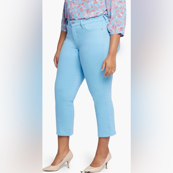 NYDJ Marilyn Ankle Straight Leg Jeans. Size 14W - Picture 4 of 16